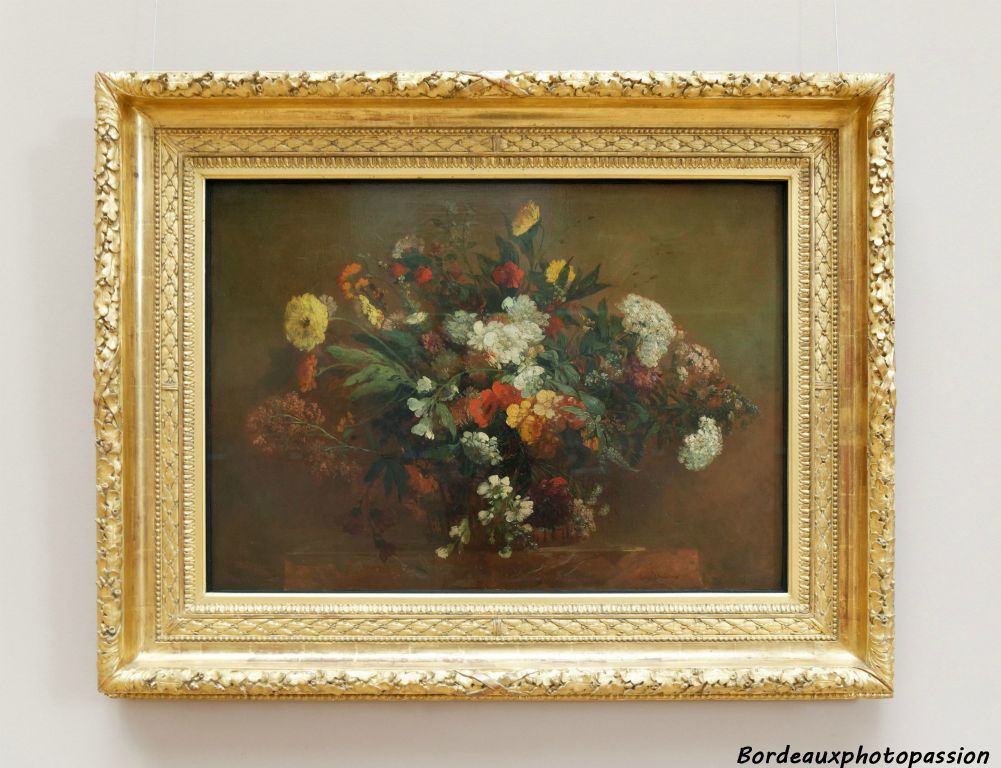 Eugène Delacroix, Bouquet champêtre, vers 1850 ?